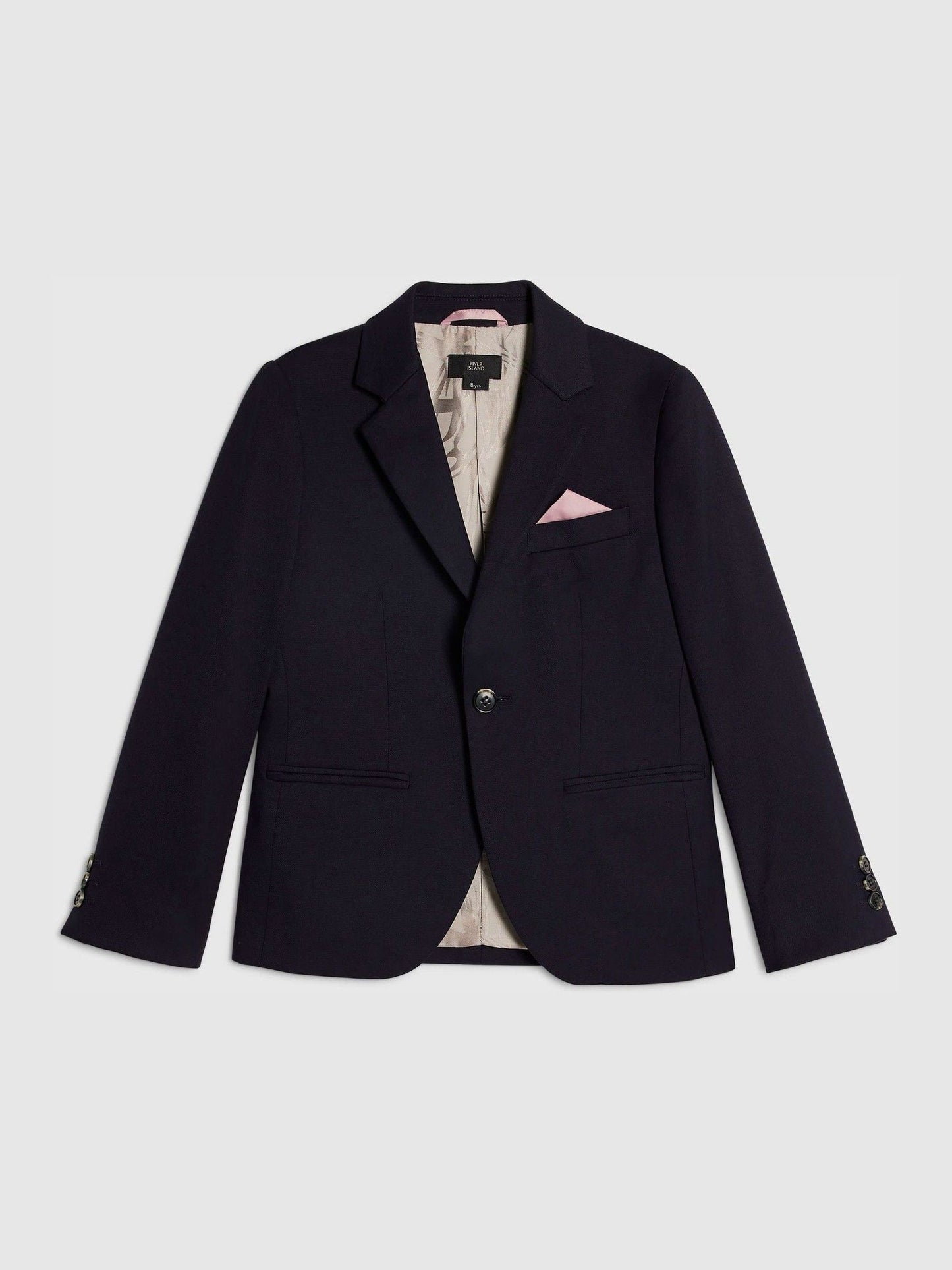 Dsiney Kidz - River Island Navy Tailored Suit Jacket image 1