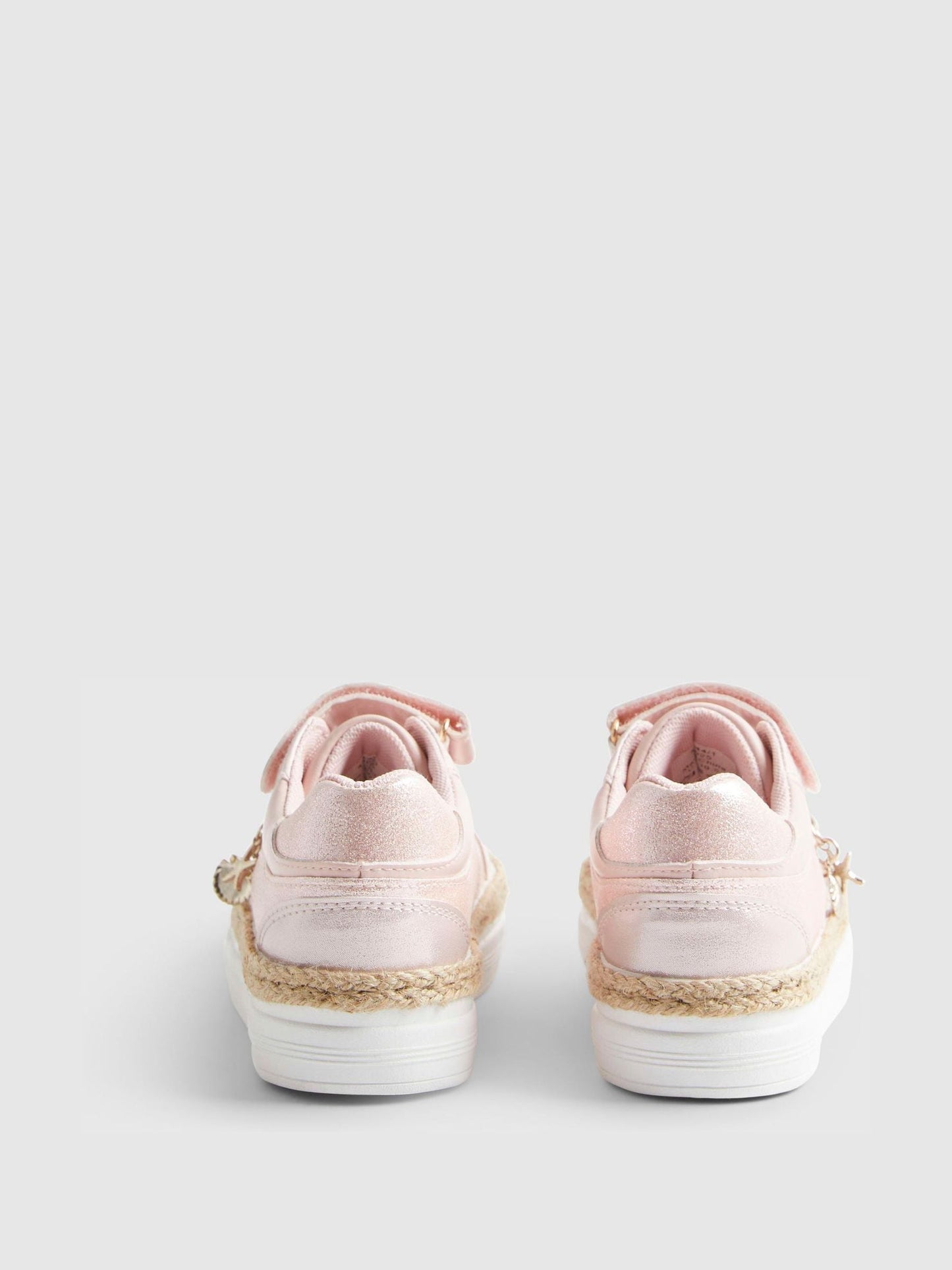 River Island Pink Shell Trainers image 3