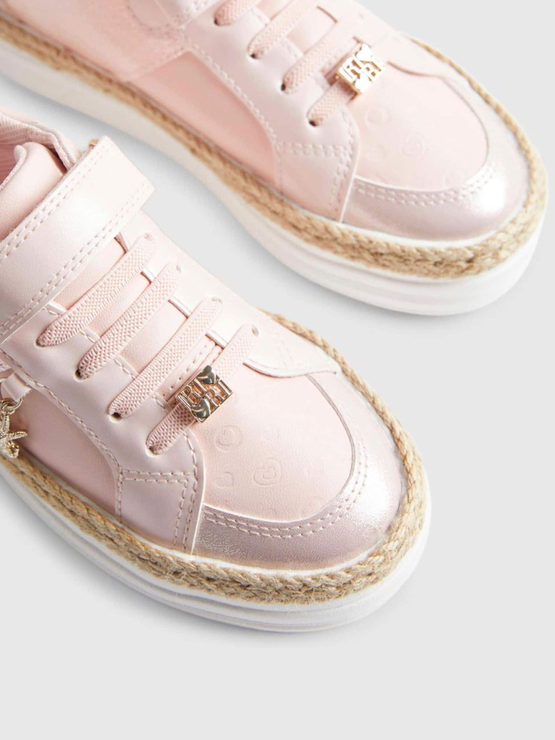 River Island Pink Shell Trainers image 5