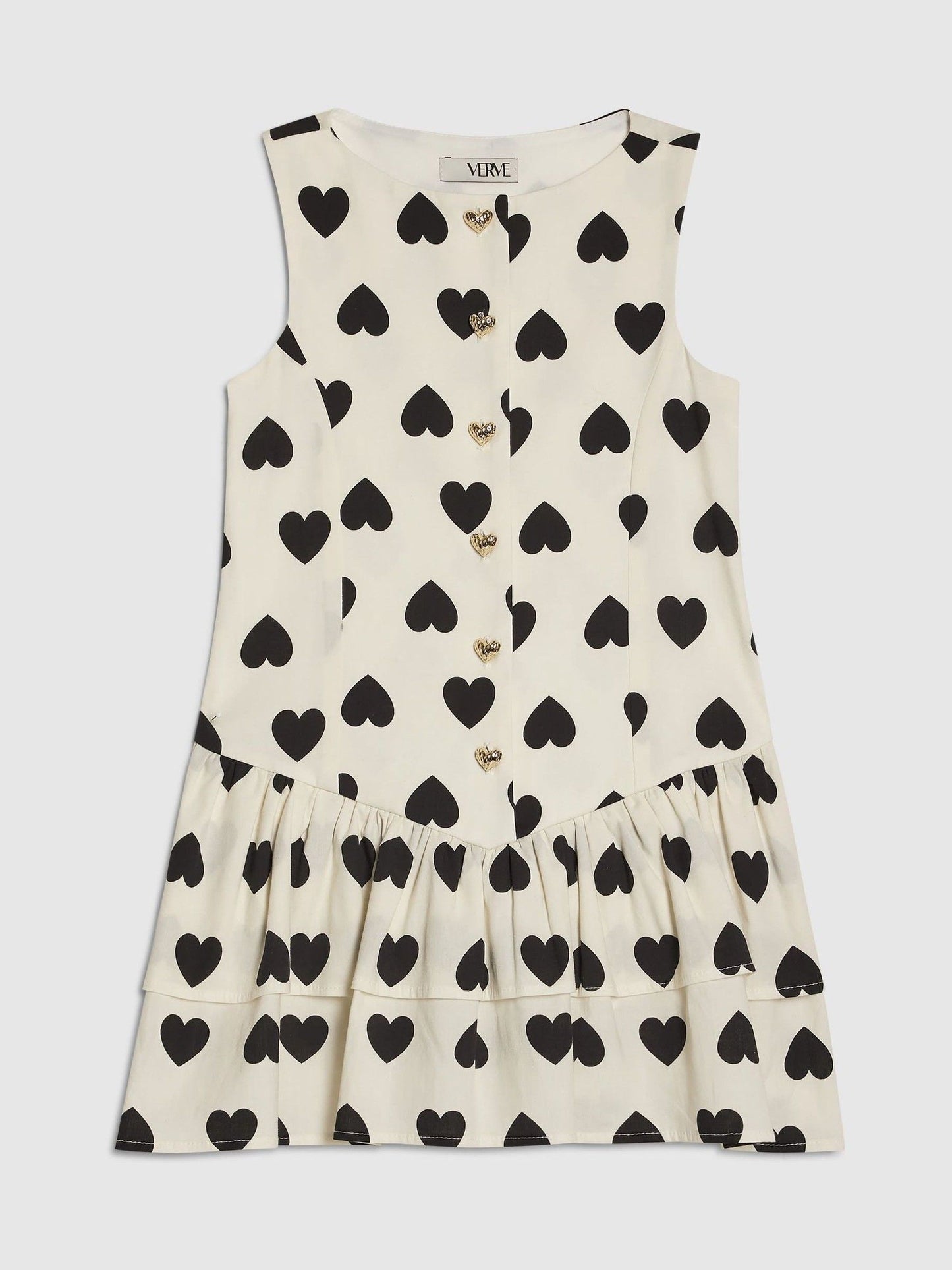 River Island White Polka Dot Rara Dress image 3