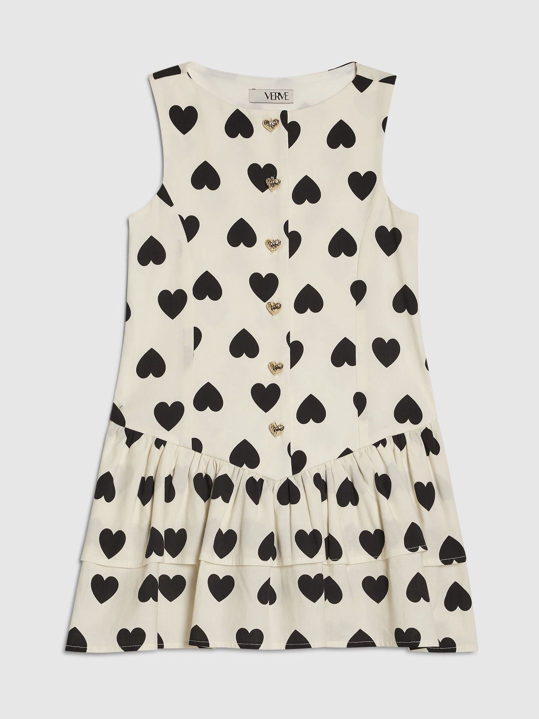 River Island White Polka Dot Rara Dress image 3