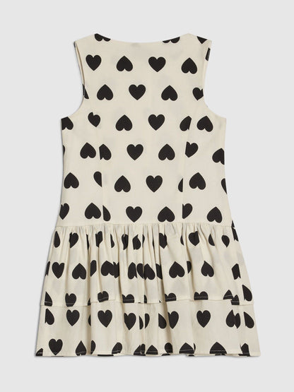 River Island White Polka Dot Rara Dress image 4