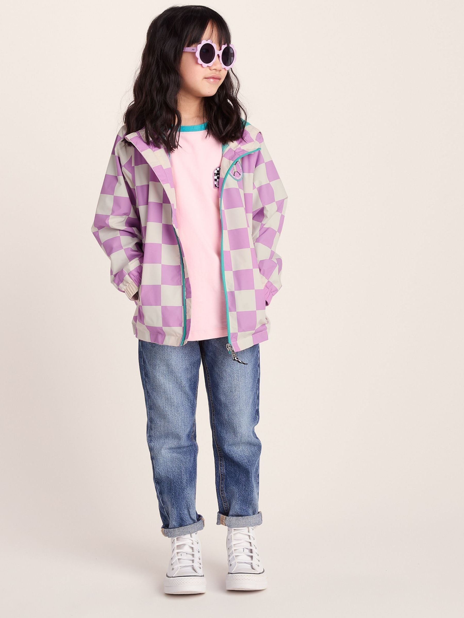 Dsiney Kidz - Tog 24 Purple Cohampshire Shaun the Sheep Waterproof Jacket image 2