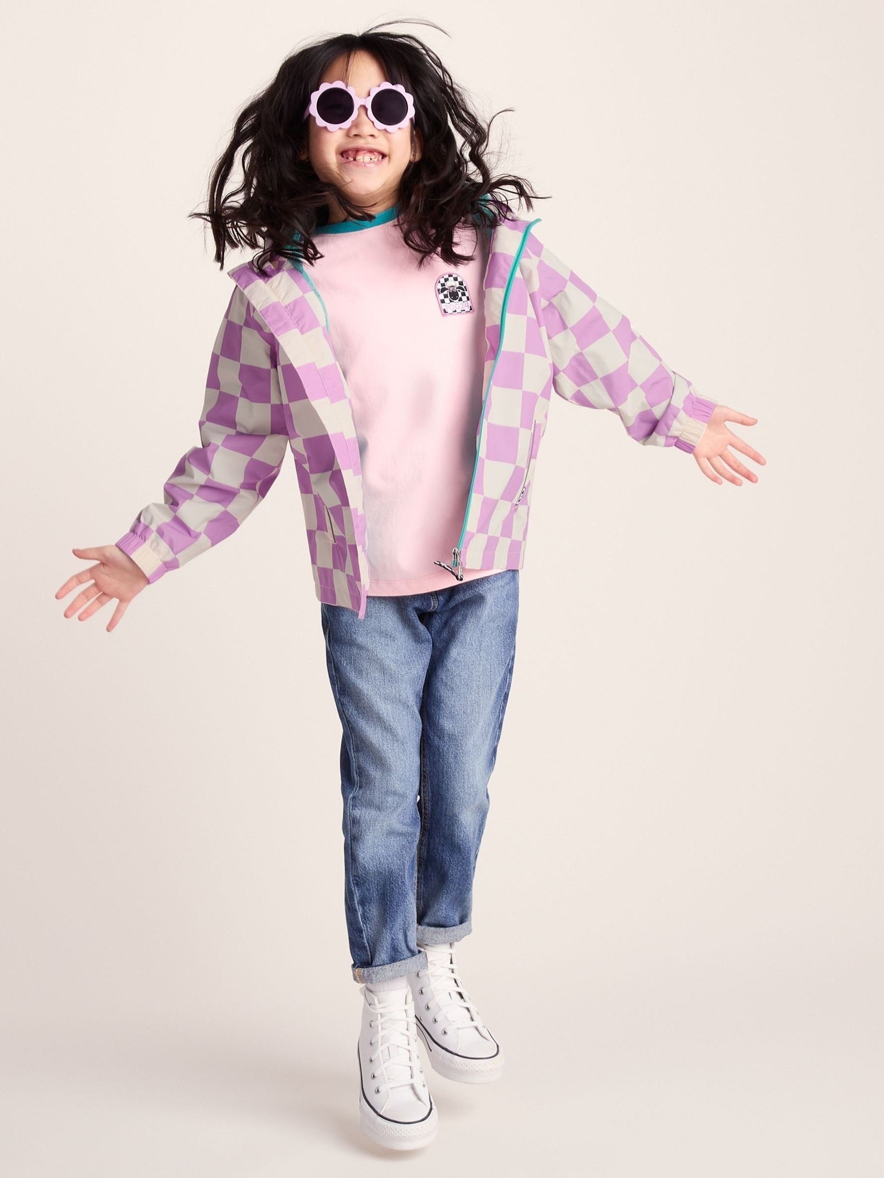 Dsiney Kidz - Tog 24 Purple Cohampshire Shaun the Sheep Waterproof Jacket image 4