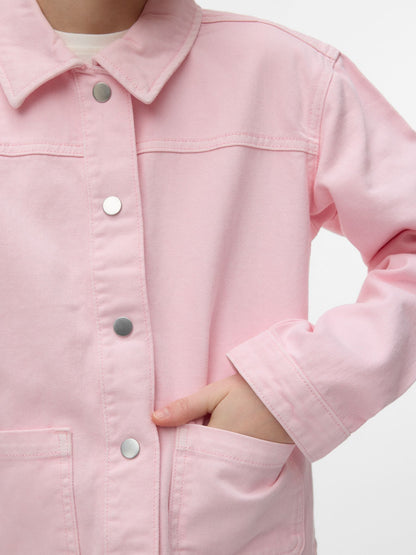 Dsiney Kidz - VERO MODA Pink Denim Shacket image 4