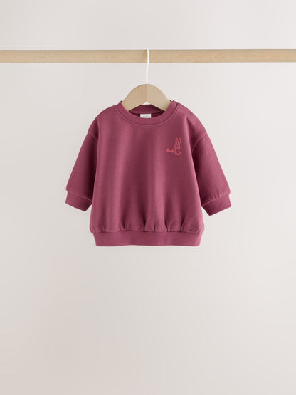 Purple Baby Sweat Top And Joggers 6 Pack (0mths-2yrs) - image 6