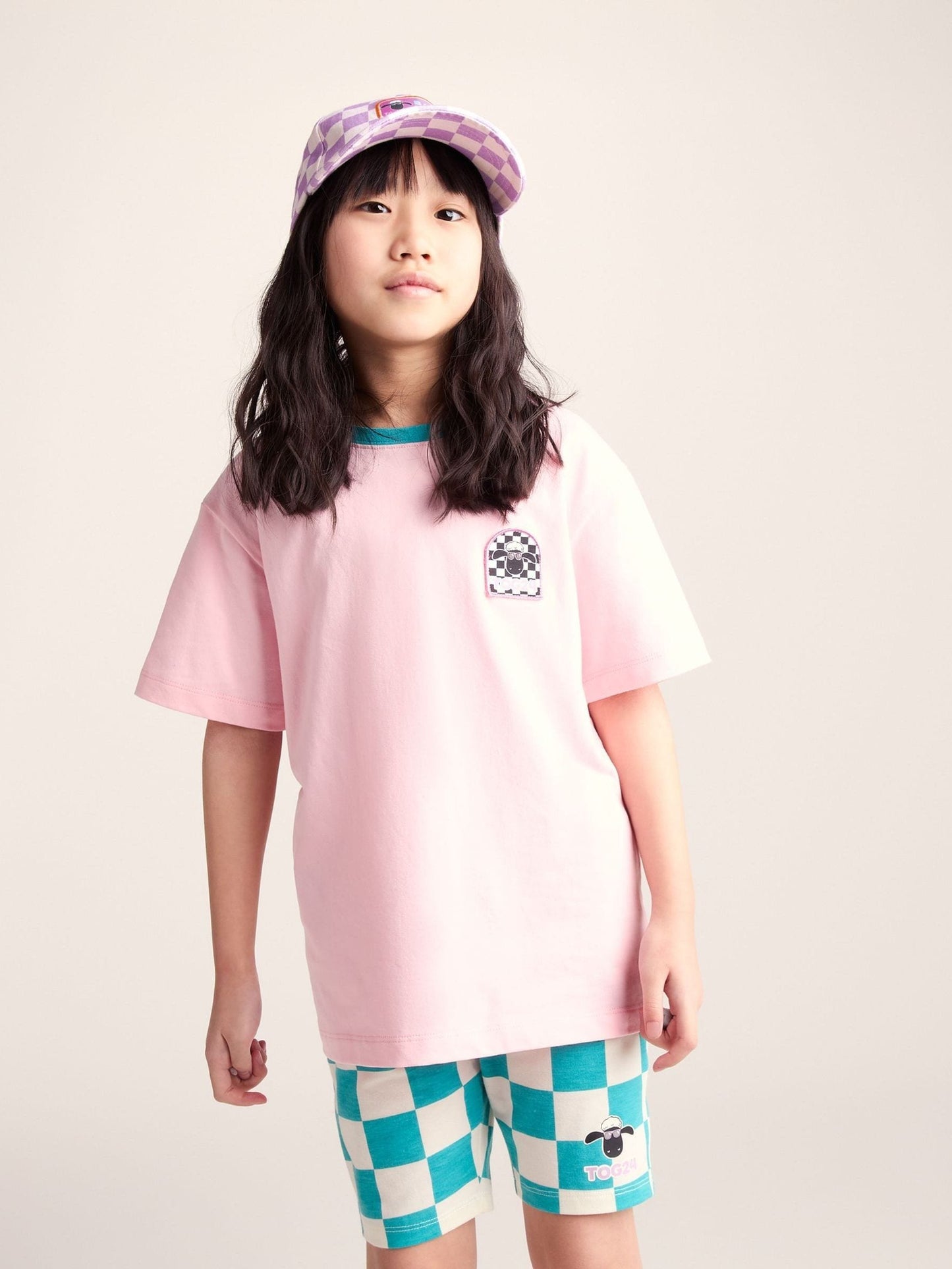 Dsiney Kidz - Tog 24 Pink Najdi Shaun The Sheep T-Shirt image 1