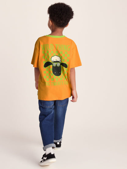 Dsiney Kidz - Tog 24 Orange Najdi Shaun The Sheep T-Shirt image 3