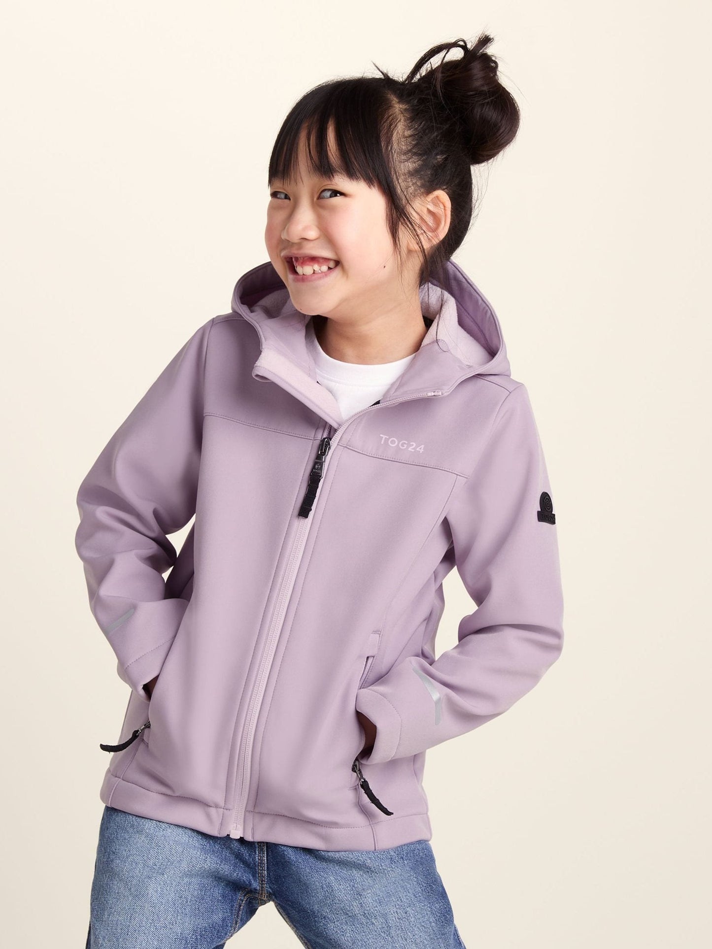 Dsiney Kidz - Tog 24 Lilac Purple Koroma Softshell Hooded Jacket image 1