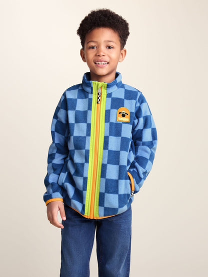 Dsiney Kidz - Tog 24 Blue Lacaune Kids Shaun The Sheep Fleece Zip Jacket image 1