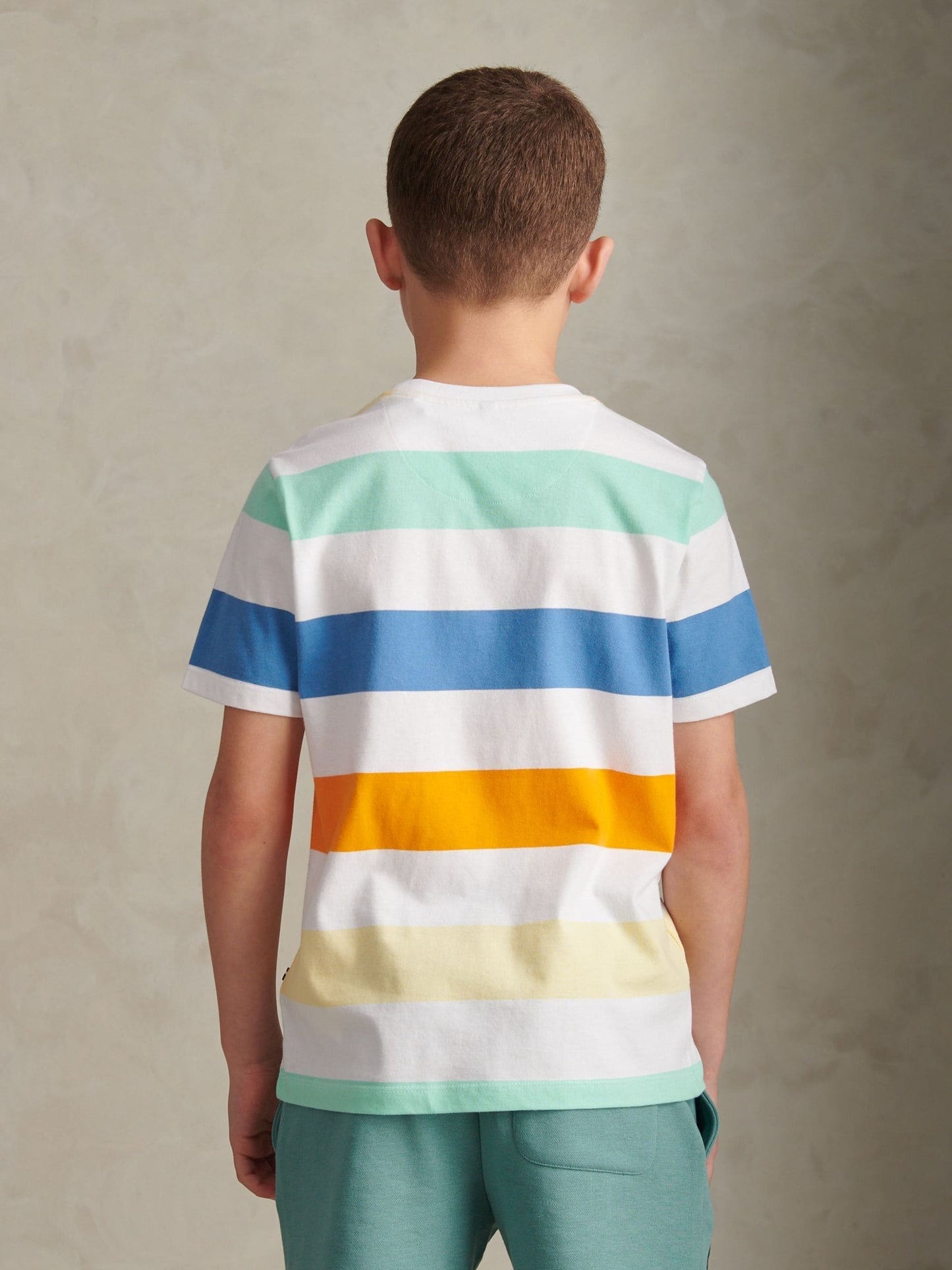 Dsiney Kidz - U.S. Polo Assn White Block Stripe T-Shirt image 4