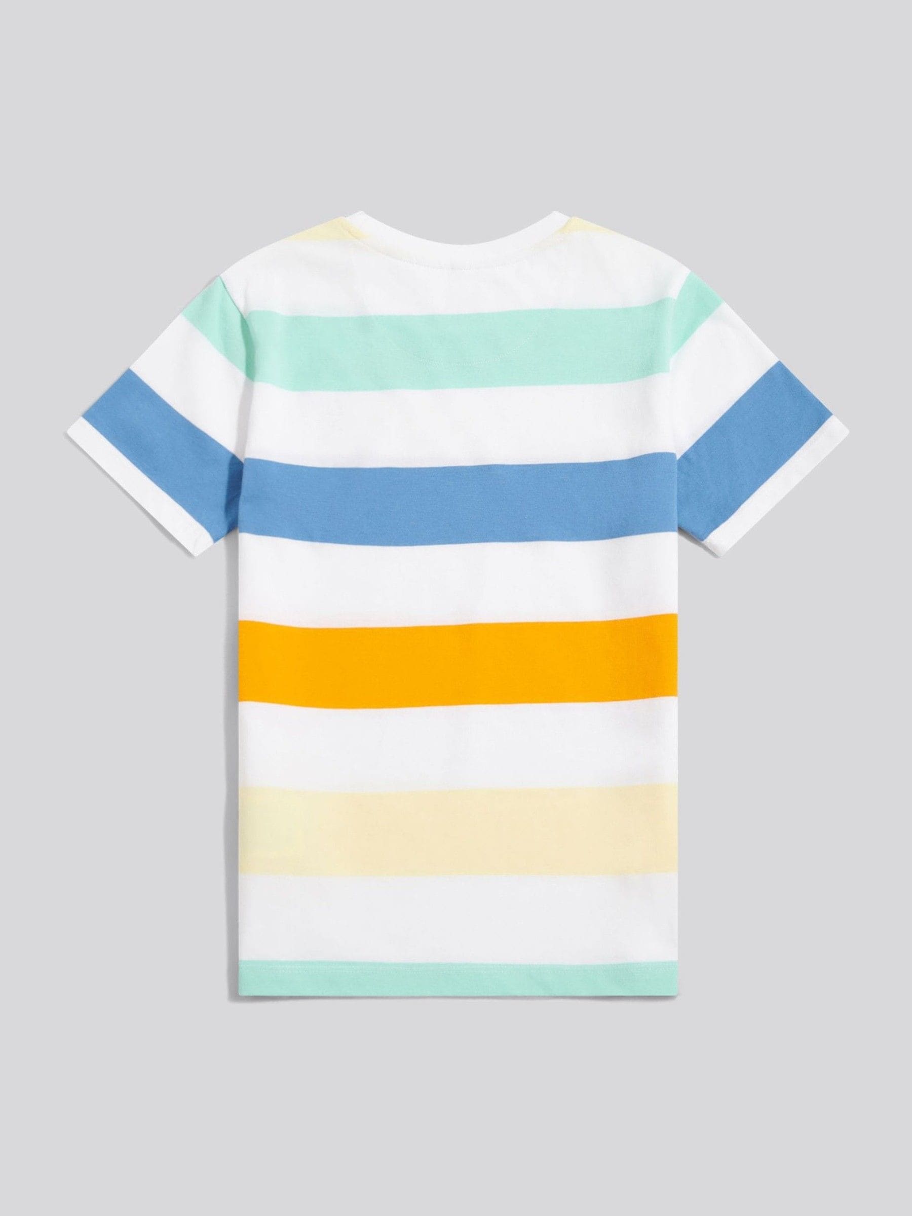 Dsiney Kidz - U.S. Polo Assn White Block Stripe T-Shirt image 7
