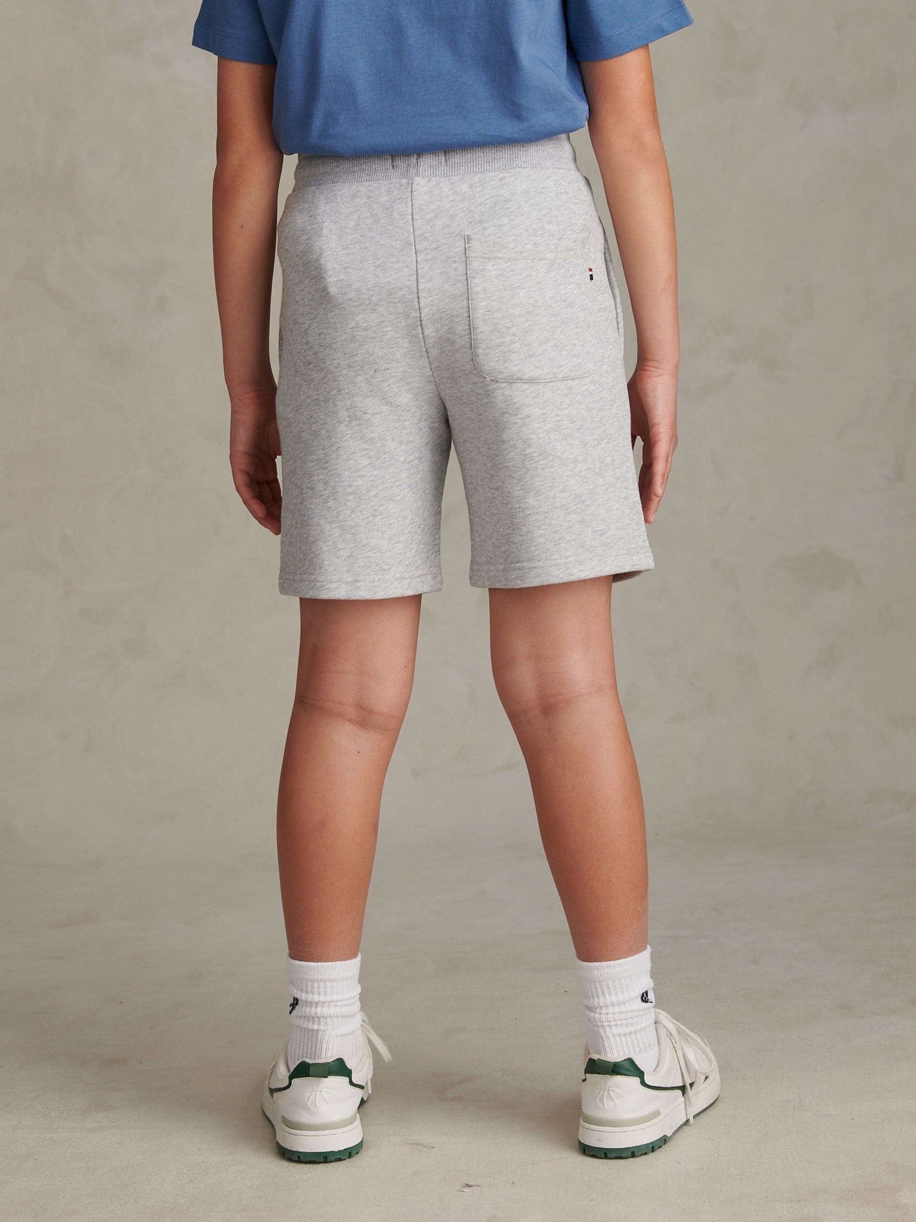 Dsiney Kidz - U.S. Polo Assn. Grey Double Horsemen Sweat Shorts image 4