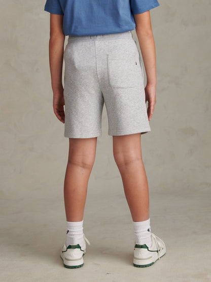 Dsiney Kidz - U.S. Polo Assn. Grey Double Horsemen Sweat Shorts image 4
