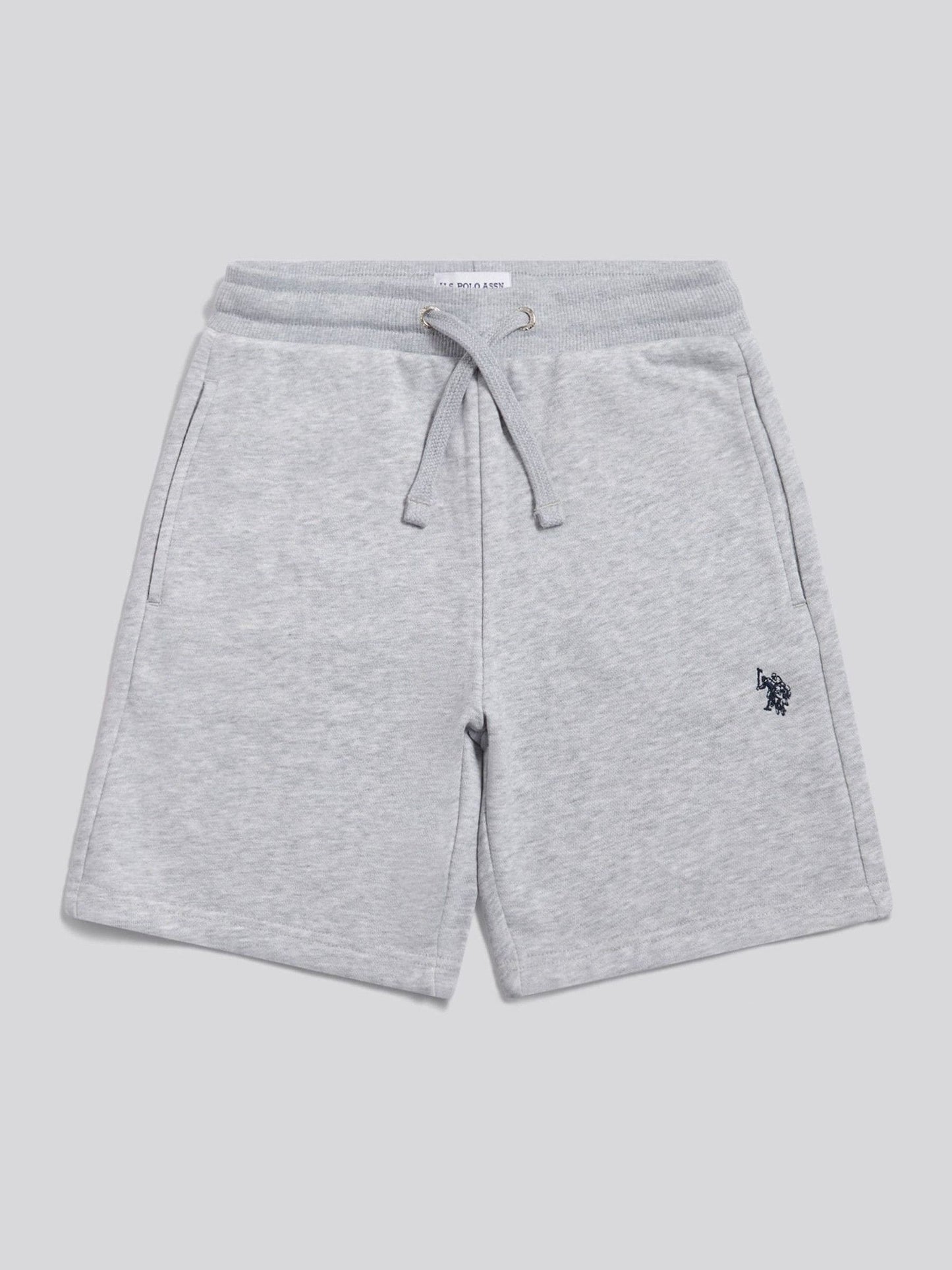 Dsiney Kidz - U.S. Polo Assn. Grey Double Horsemen Sweat Shorts image 5