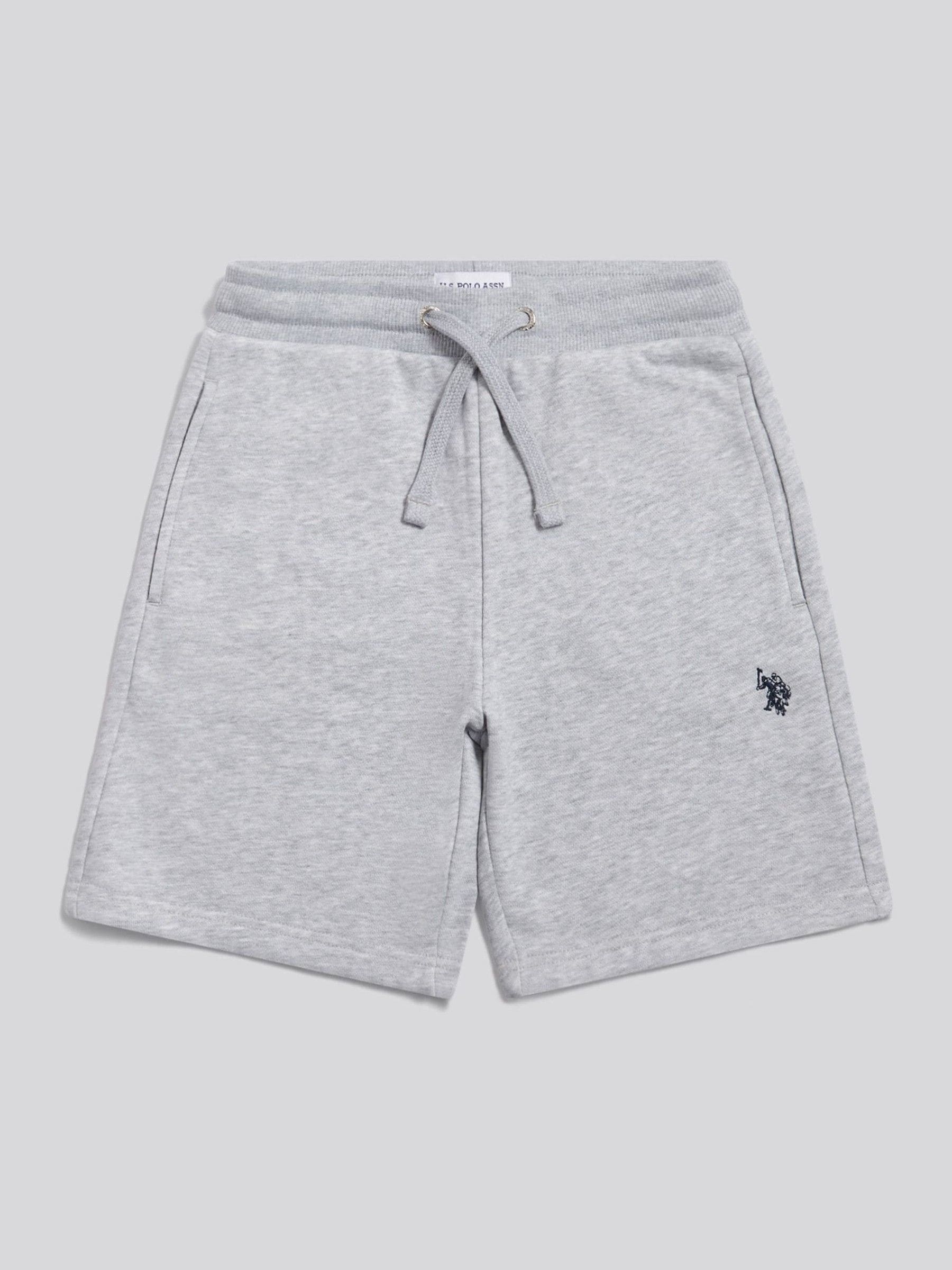 Dsiney Kidz - U.S. Polo Assn. Grey Double Horsemen Sweat Shorts image 5