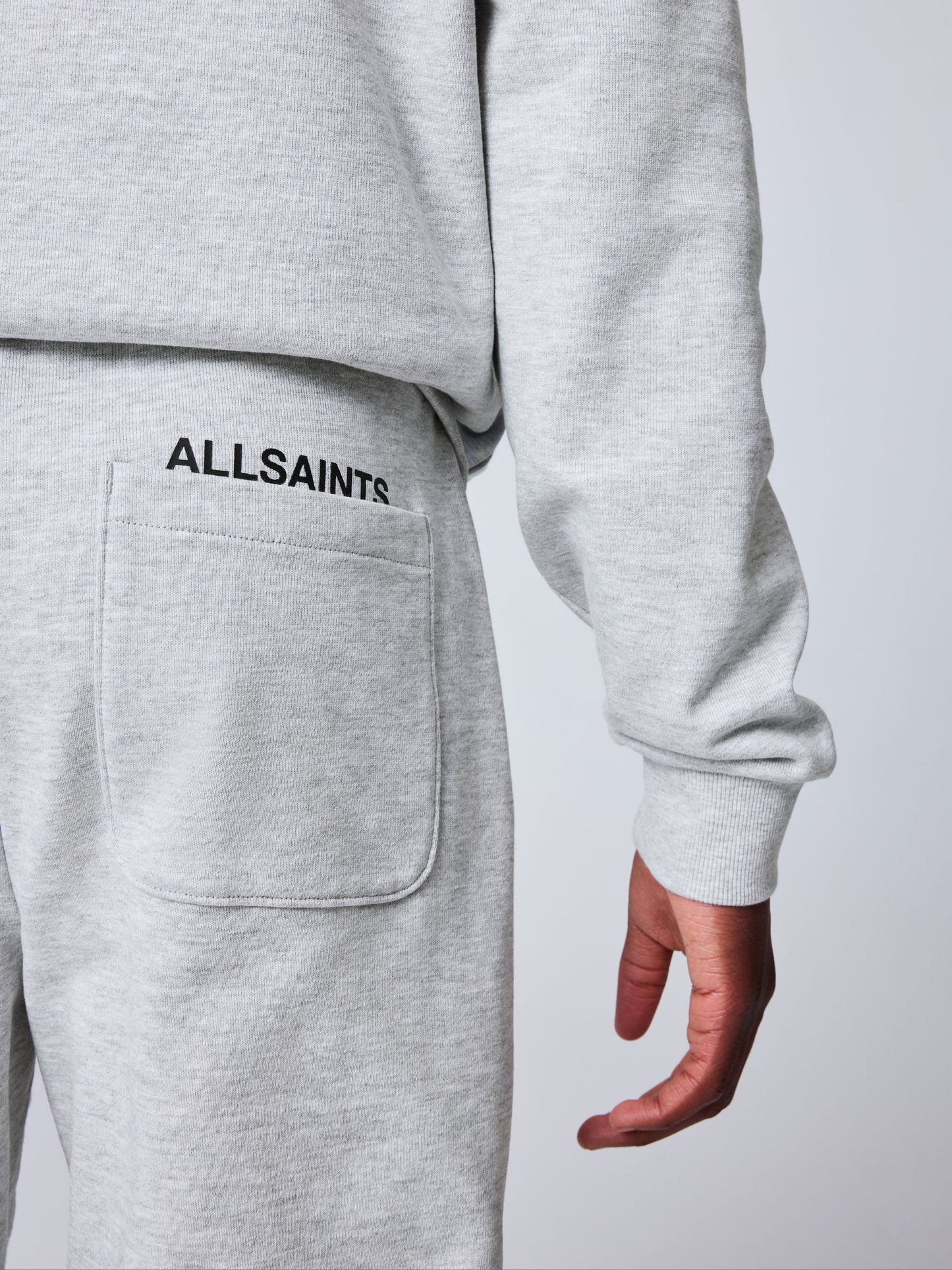 Dsiney Kidz - smALLSAINTS Grey Underground Straight Cuffed Cotton Joggers image 7