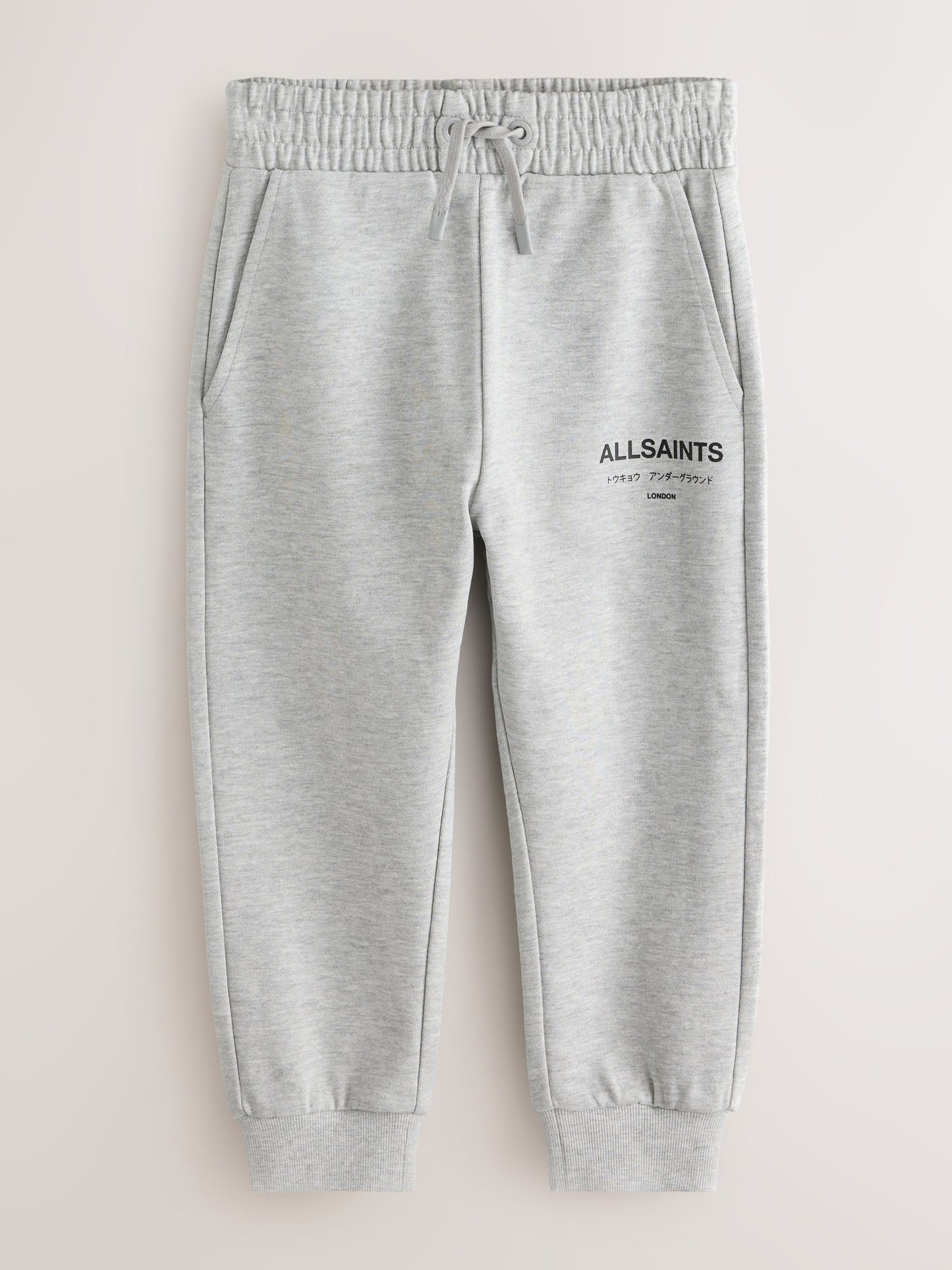 Dsiney Kidz - smALLSAINTS Grey Underground Straight Cuffed Cotton Joggers image 8