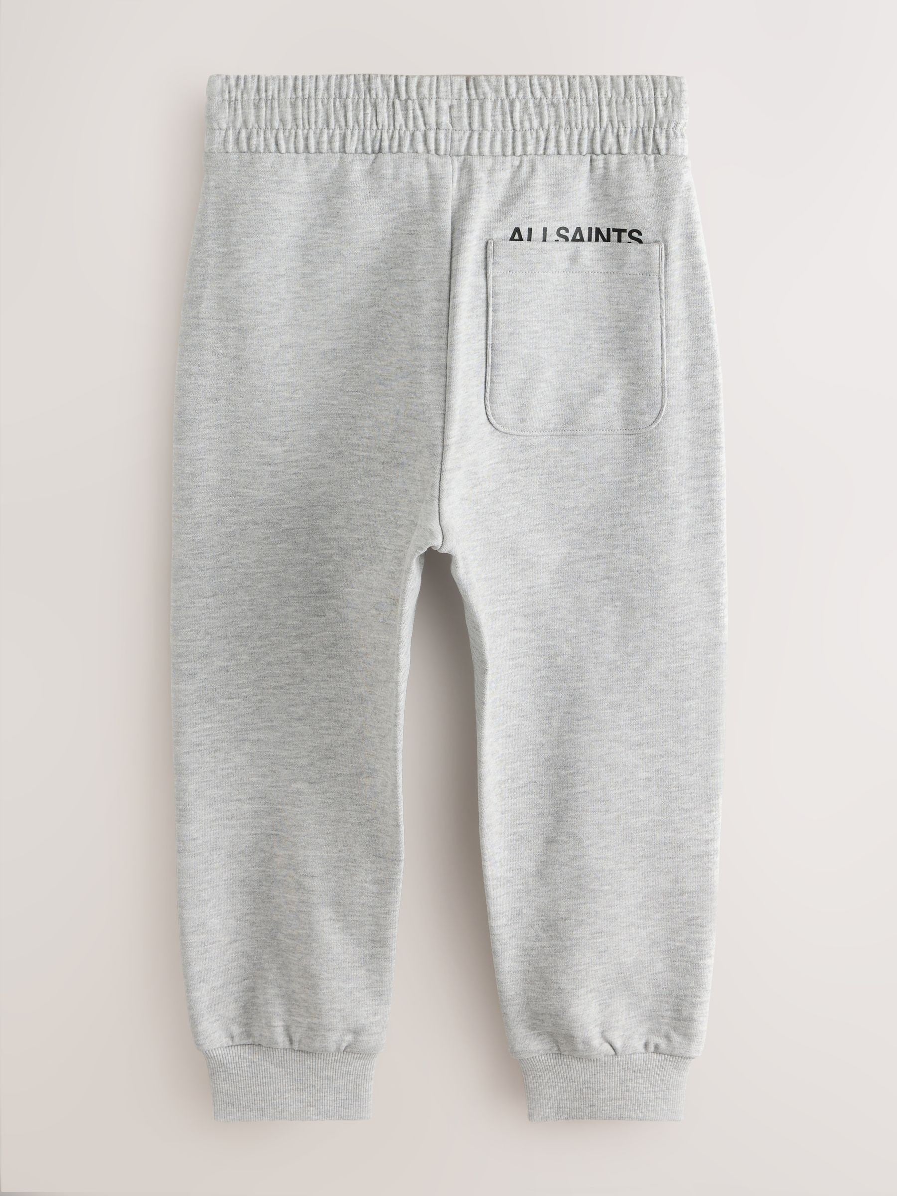 Dsiney Kidz - smALLSAINTS Grey Underground Straight Cuffed Cotton Joggers image 9