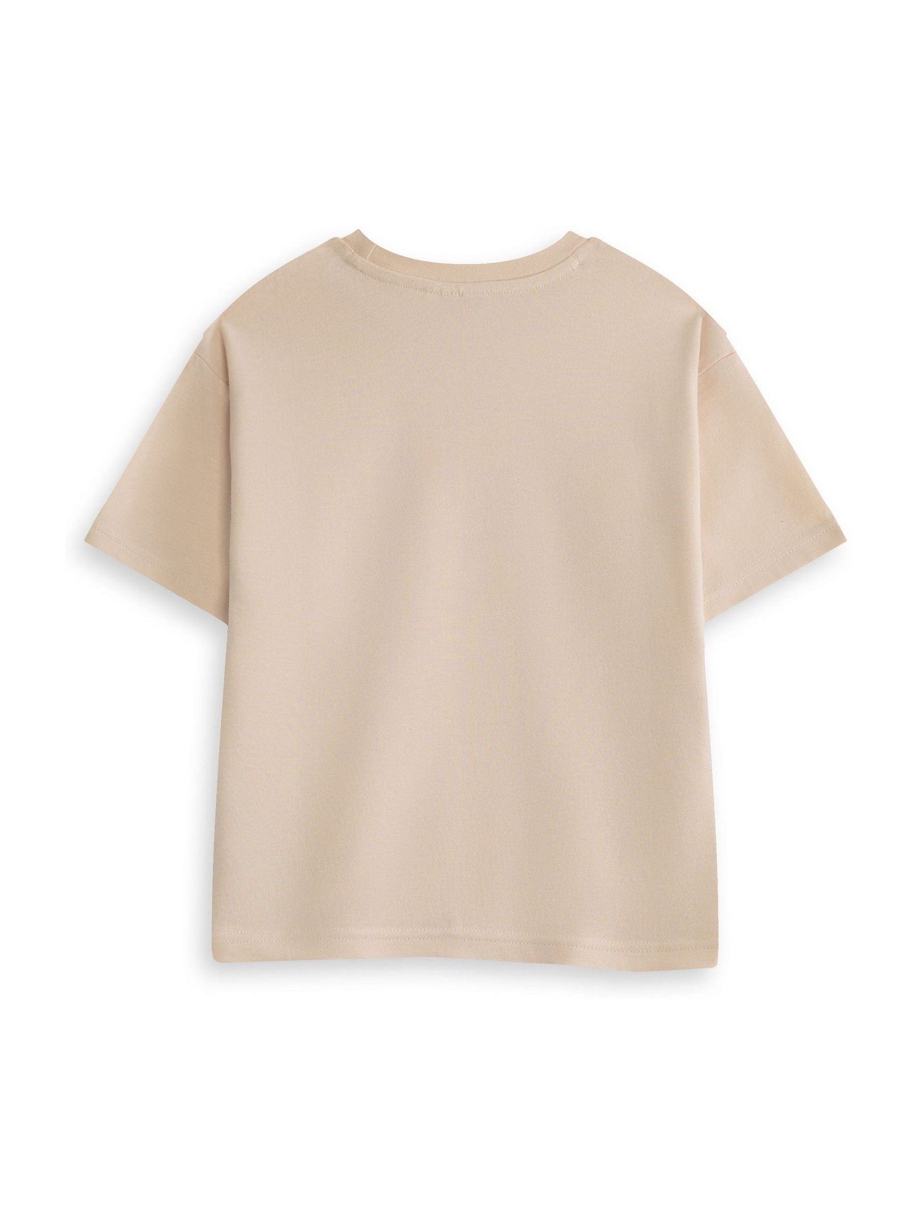 Dsiney Kidz - Vanilla Underground Brown Miffy Character Face Short Sleeved T-Shirt image 2