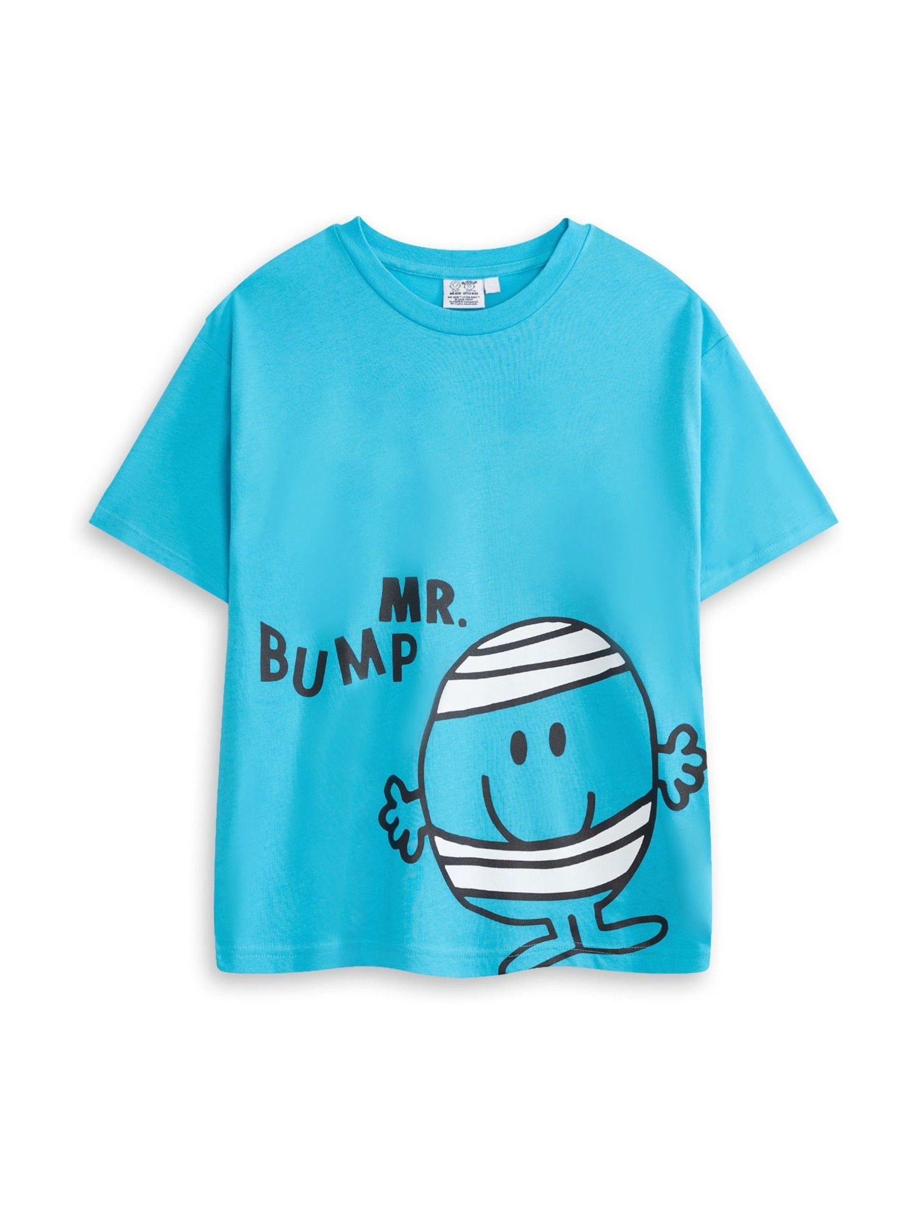 Dsiney Kidz - Vanilla Underground Blue Mr. Men Short Sleeved T-Shirts 3 Pack image 3