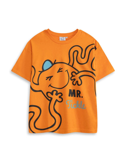 Dsiney Kidz - Vanilla Underground Blue Mr. Men Short Sleeved T-Shirts 3 Pack image 4