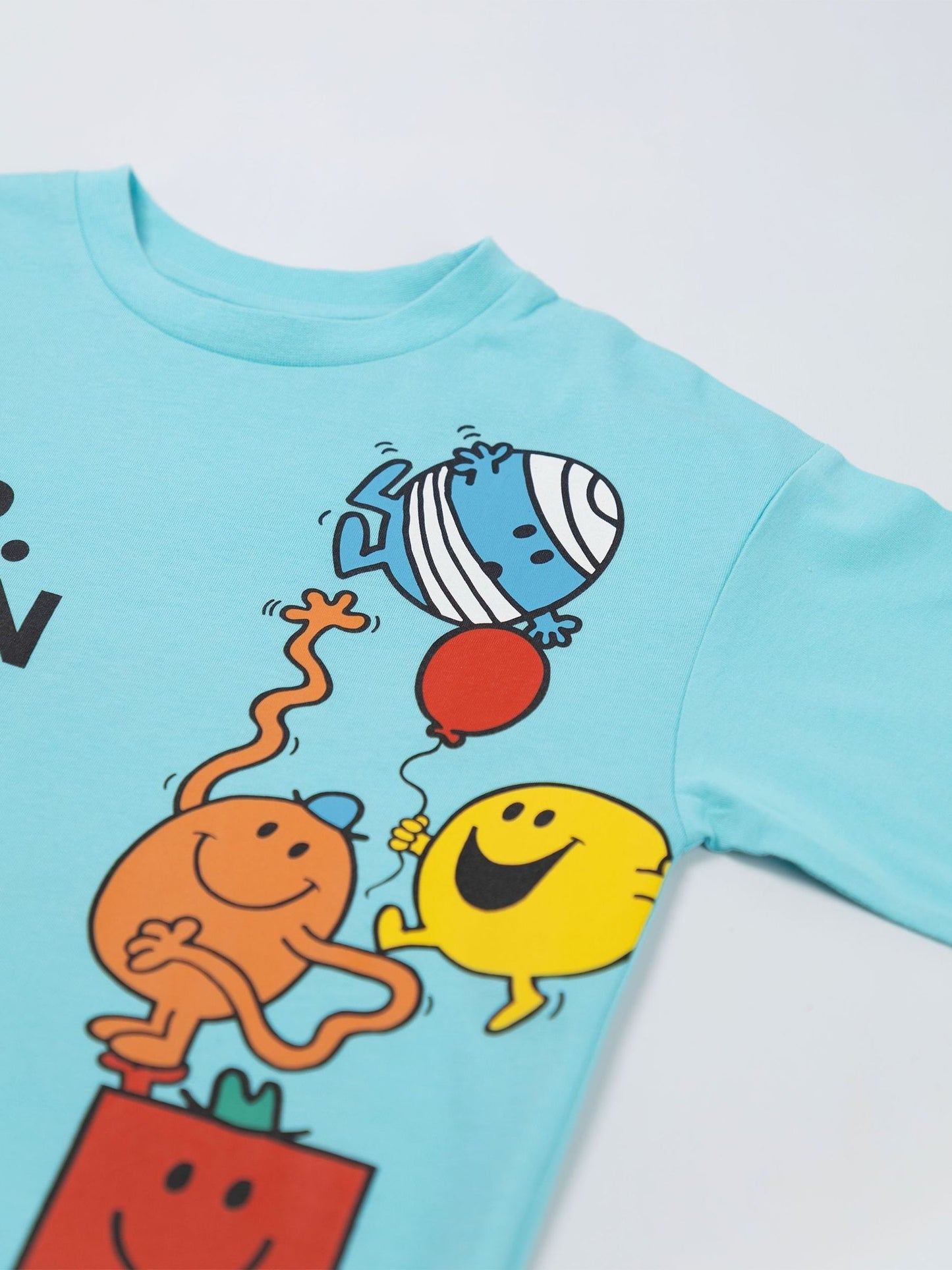 Dsiney Kidz - Vanilla Underground Blue Mr. Men Short Sleeved T-Shirts 3 Pack image 5