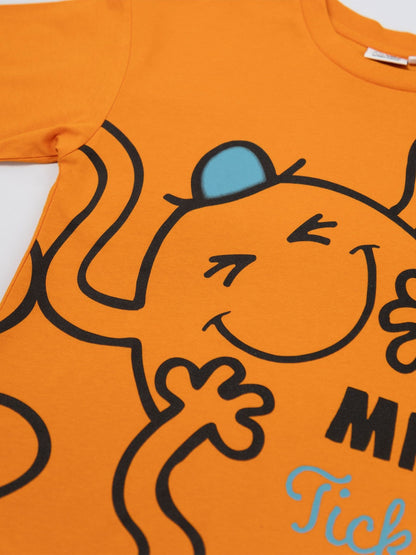 Dsiney Kidz - Vanilla Underground Blue Mr. Men Short Sleeved T-Shirts 3 Pack image 6