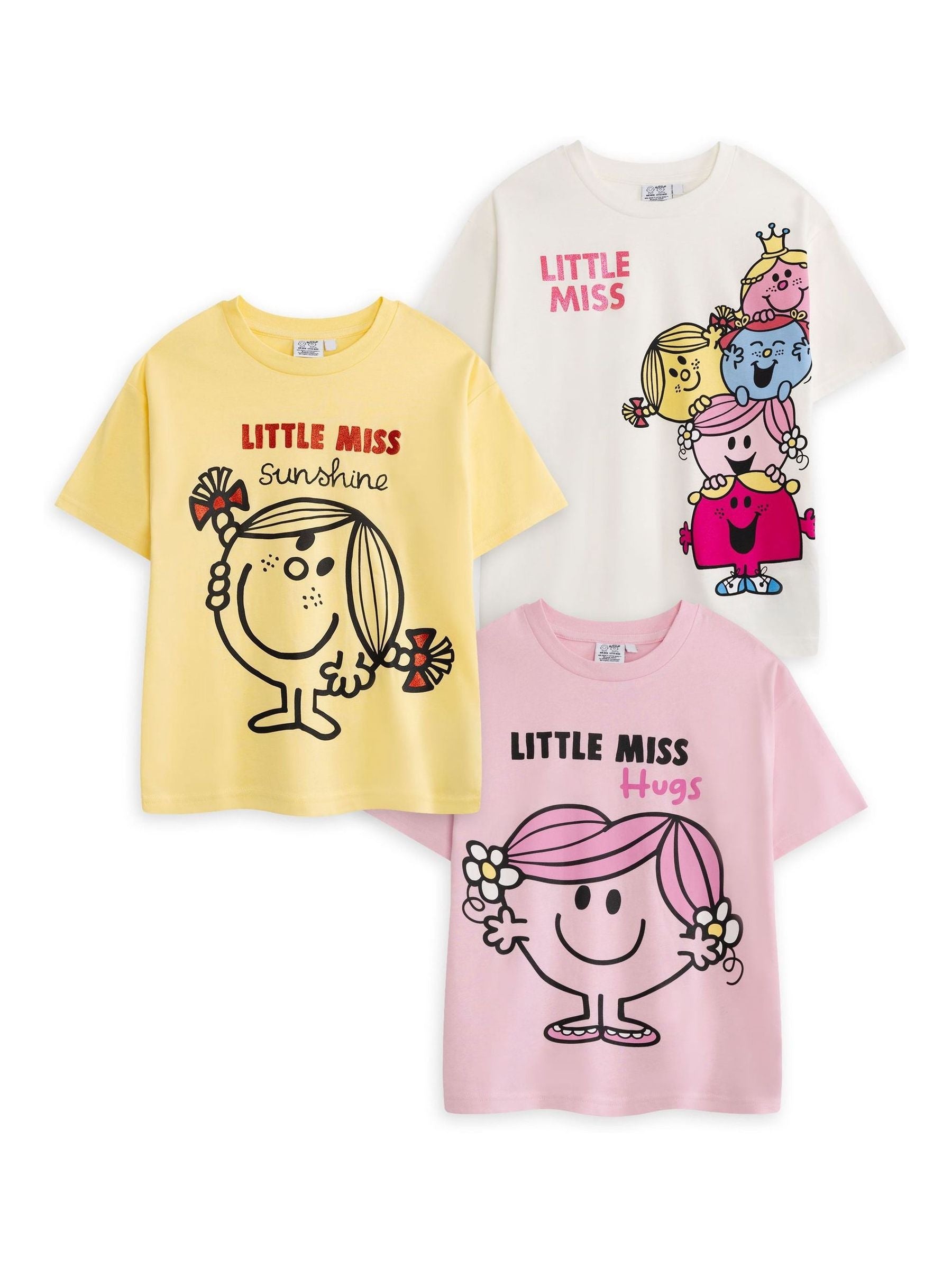 Dsiney Kidz - Vanilla Underground Pink Short Sleeve T-Shirts 3 Pack image 1