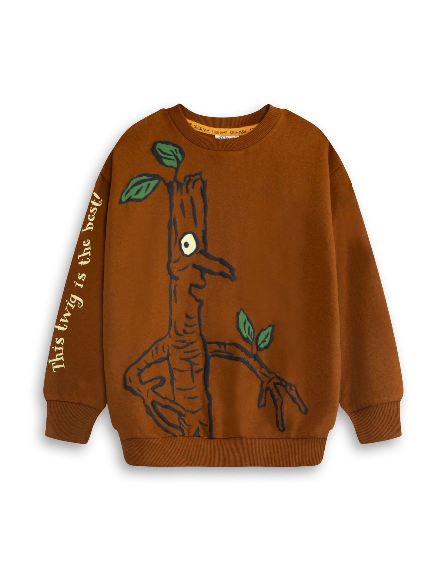Dsiney Kidz - Vanilla Underground Brown Stickman Sweatshirt image 1