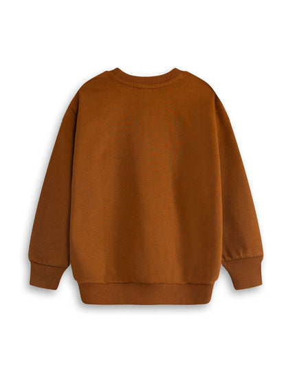 Dsiney Kidz - Vanilla Underground Brown Stickman Sweatshirt image 2