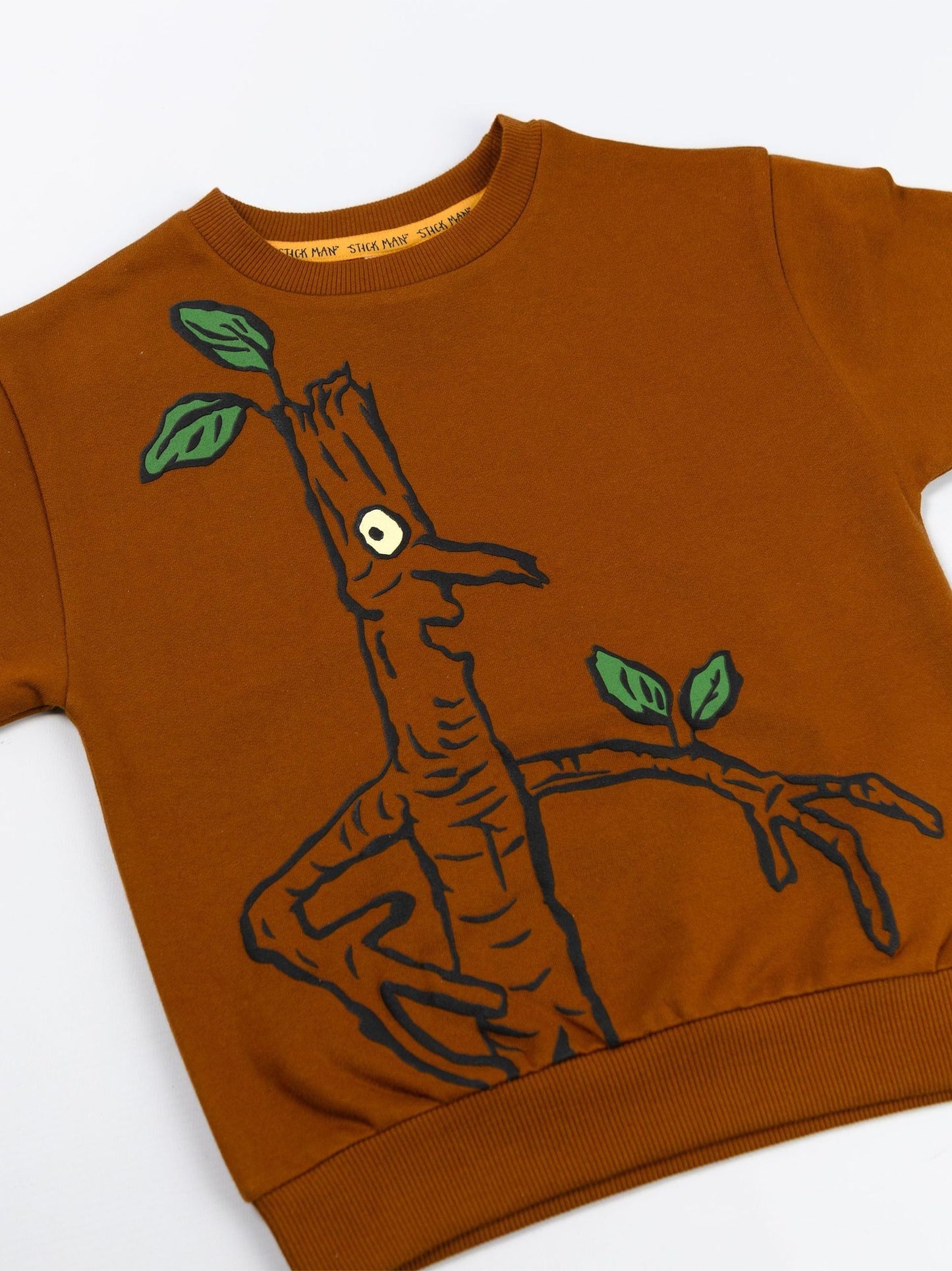Dsiney Kidz - Vanilla Underground Brown Stickman Sweatshirt image 3