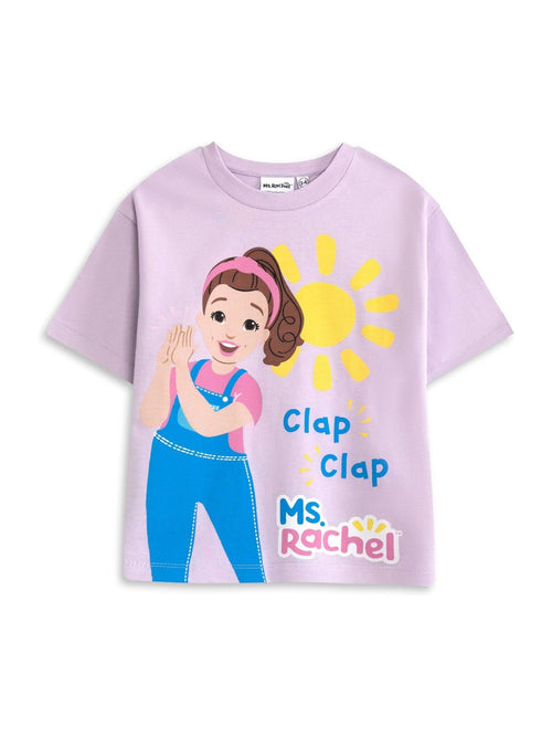 Vanilla Underground Pink Ms. Rachel Short Sleeved T-Shirt image 1