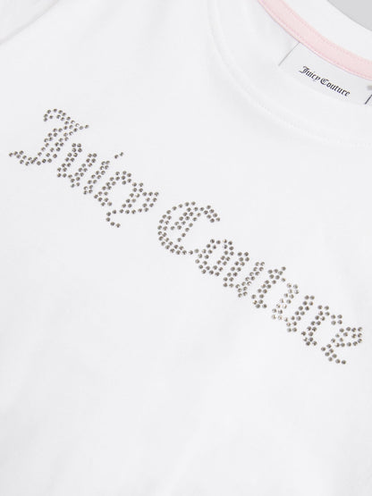 Dsiney Kidz - Juicy Couture Black Side Panel Shorts & Ruched Side T-Shirt Set image 4