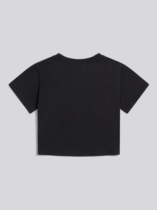 Dsiney Kidz - Juicy Couture Black Cotton T-Shirt image 2