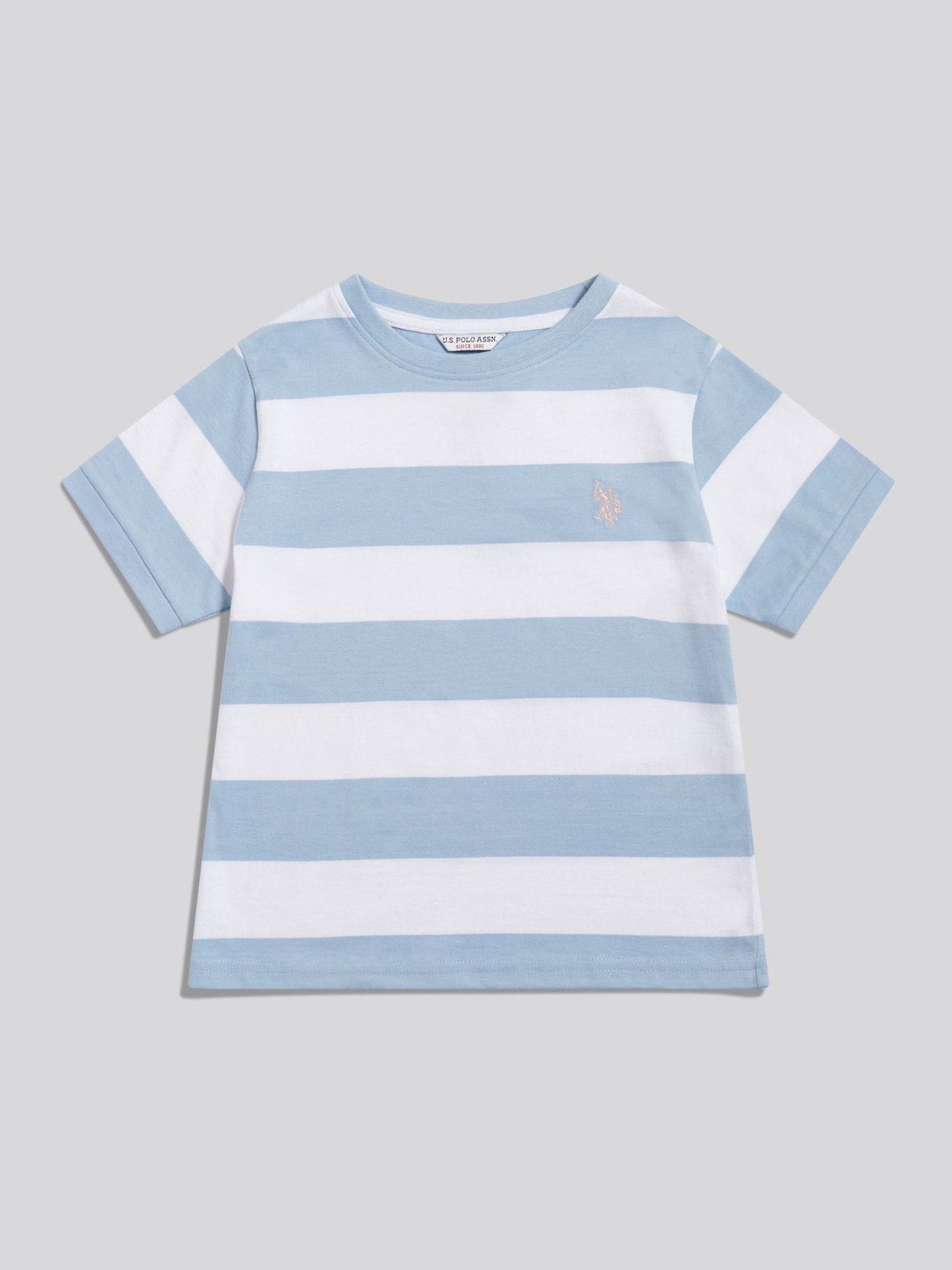 Dsiney Kidz - U.S. Polo Assn Blue Stripe Logo T-Shirt image 5