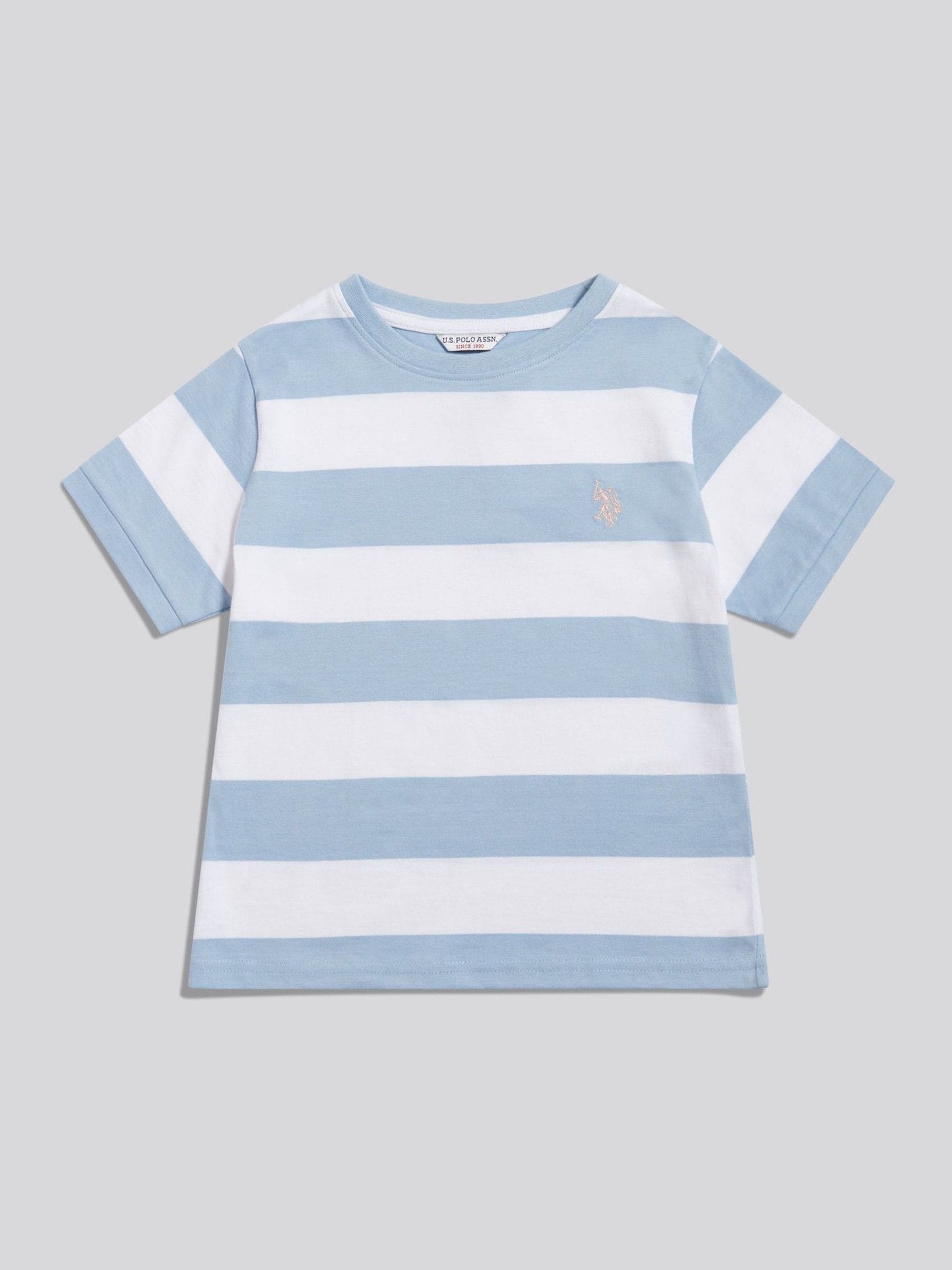 Dsiney Kidz - U.S. Polo Assn Blue Stripe Logo T-Shirt image 5