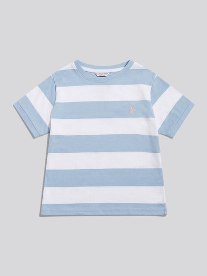 Dsiney Kidz - U.S. Polo Assn Blue Stripe Logo T-Shirt image 5