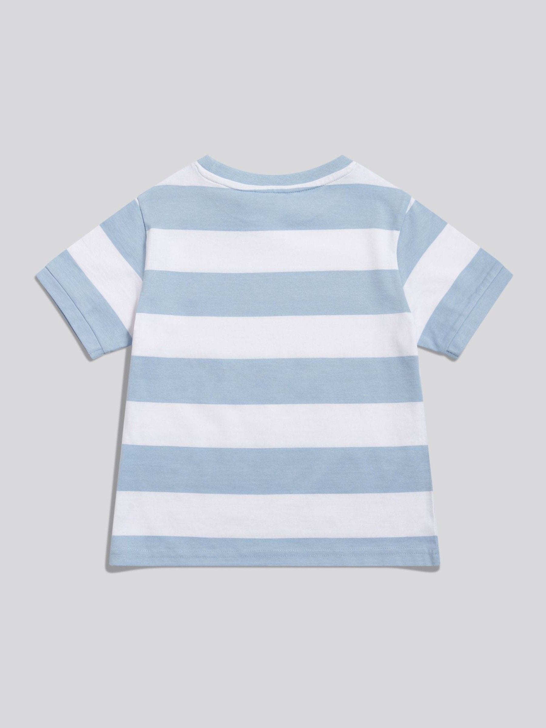 Dsiney Kidz - U.S. Polo Assn Blue Stripe Logo T-Shirt image 6