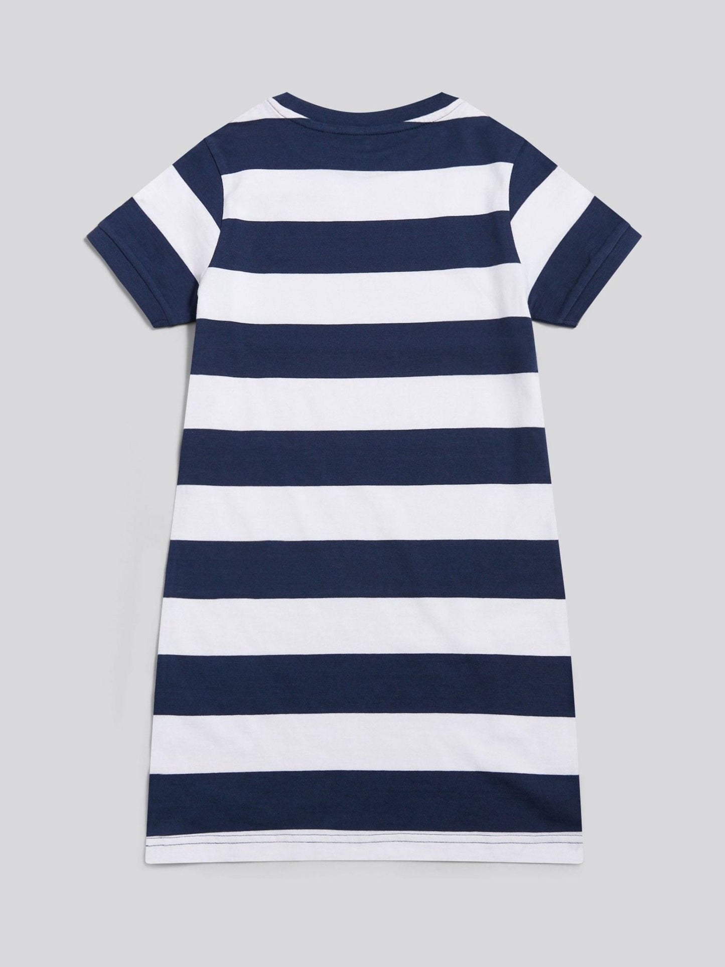 U.S. Polo Assn Blue Striped T-Shirt Dress image 6
