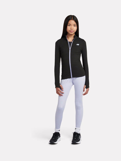 Dsiney Kidz - New Balance Black Performance Zip Funnel Jacket image 5