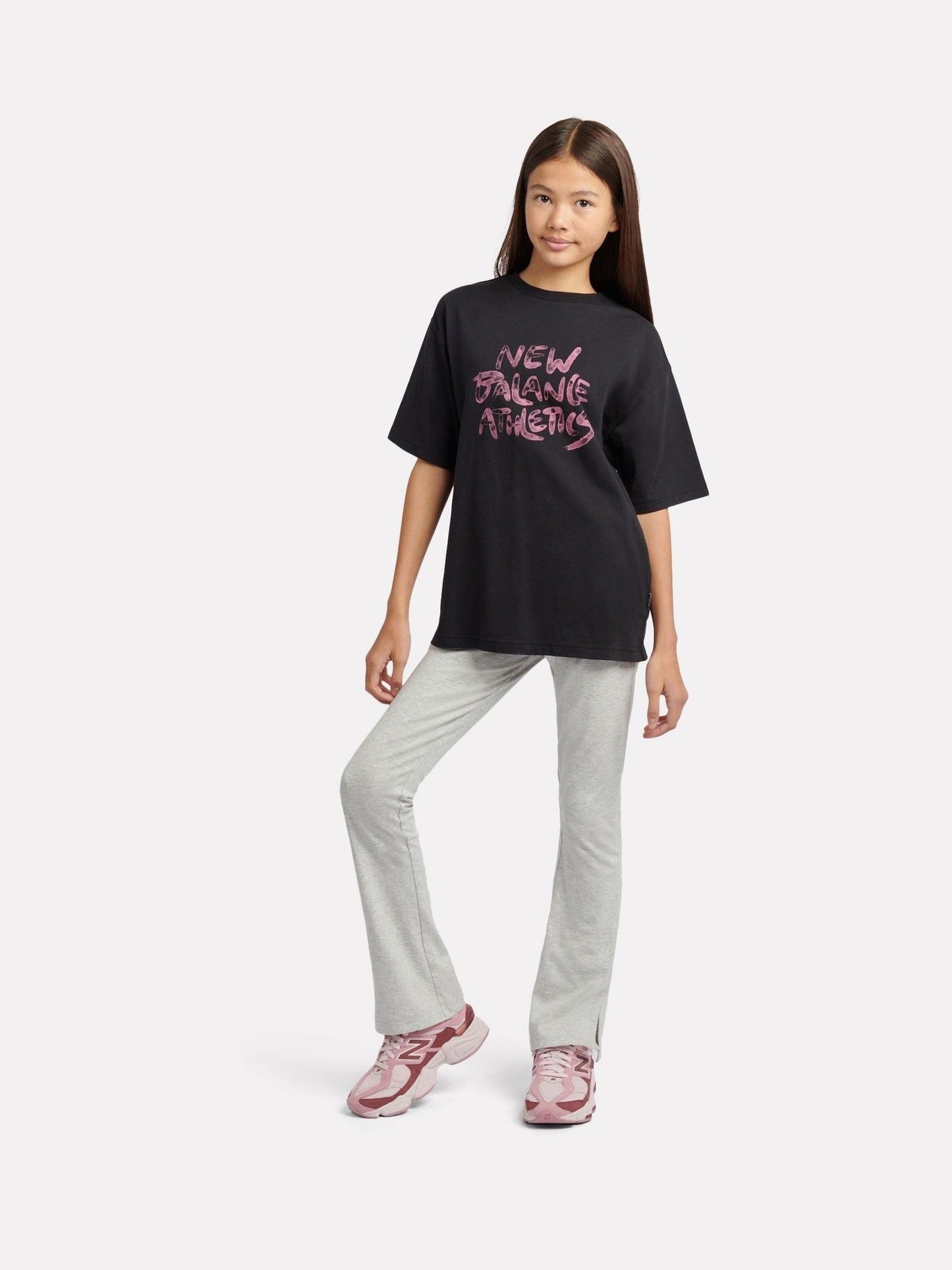 Dsiney Kidz - New Balance Black Athletics Graffiti Graphic T-Shirt image 5