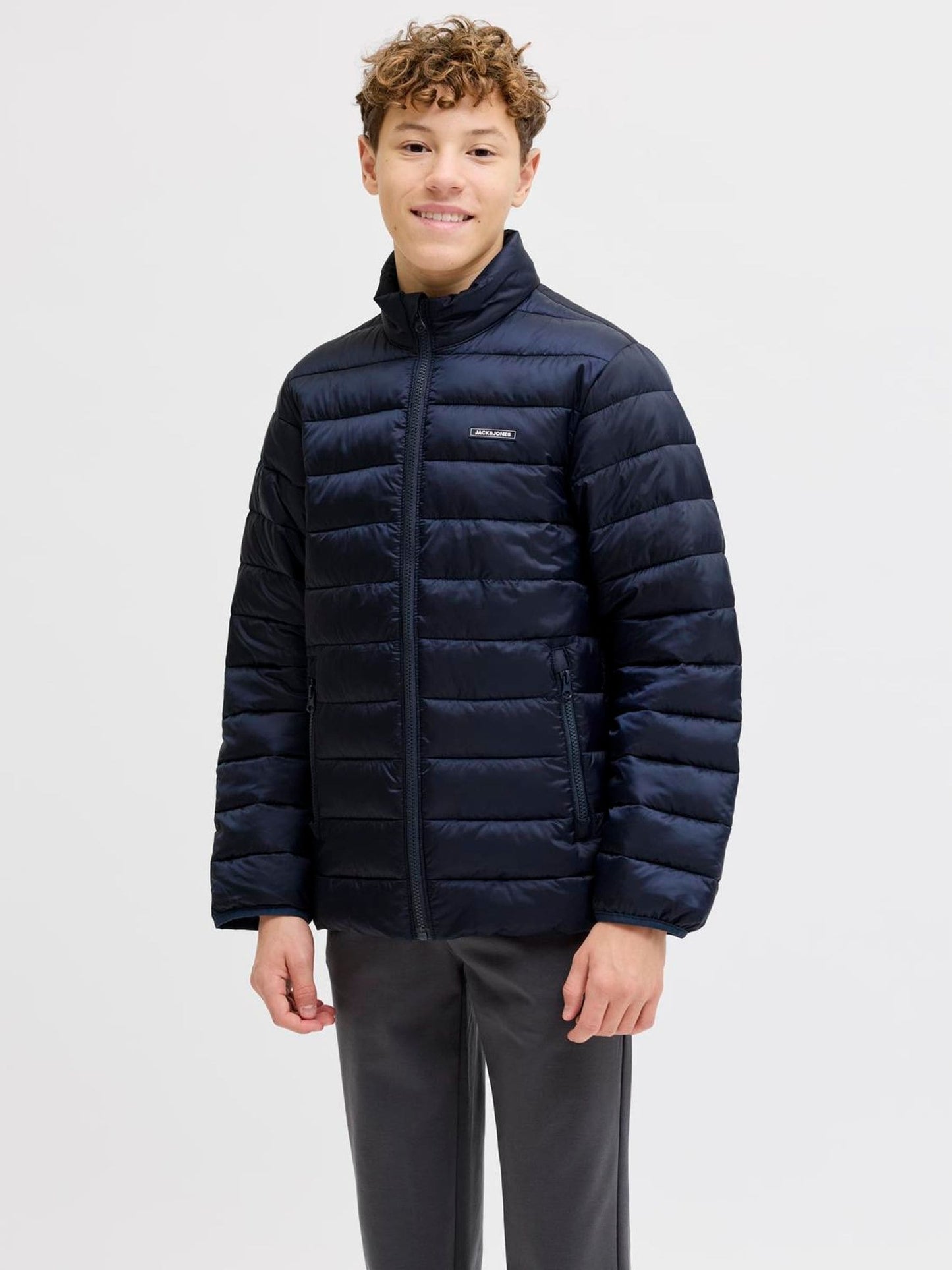 Dsiney Kidz - JACK & JONES Junior Blue Light Puffer Jacket image 2