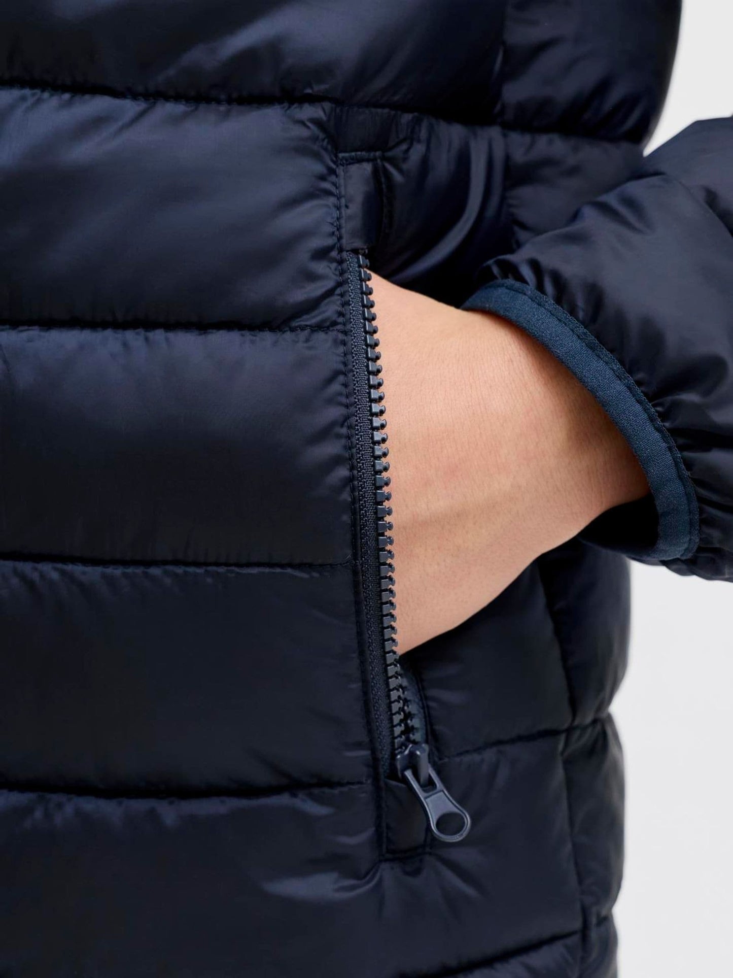 Dsiney Kidz - JACK & JONES Junior Blue Light Puffer Jacket image 4
