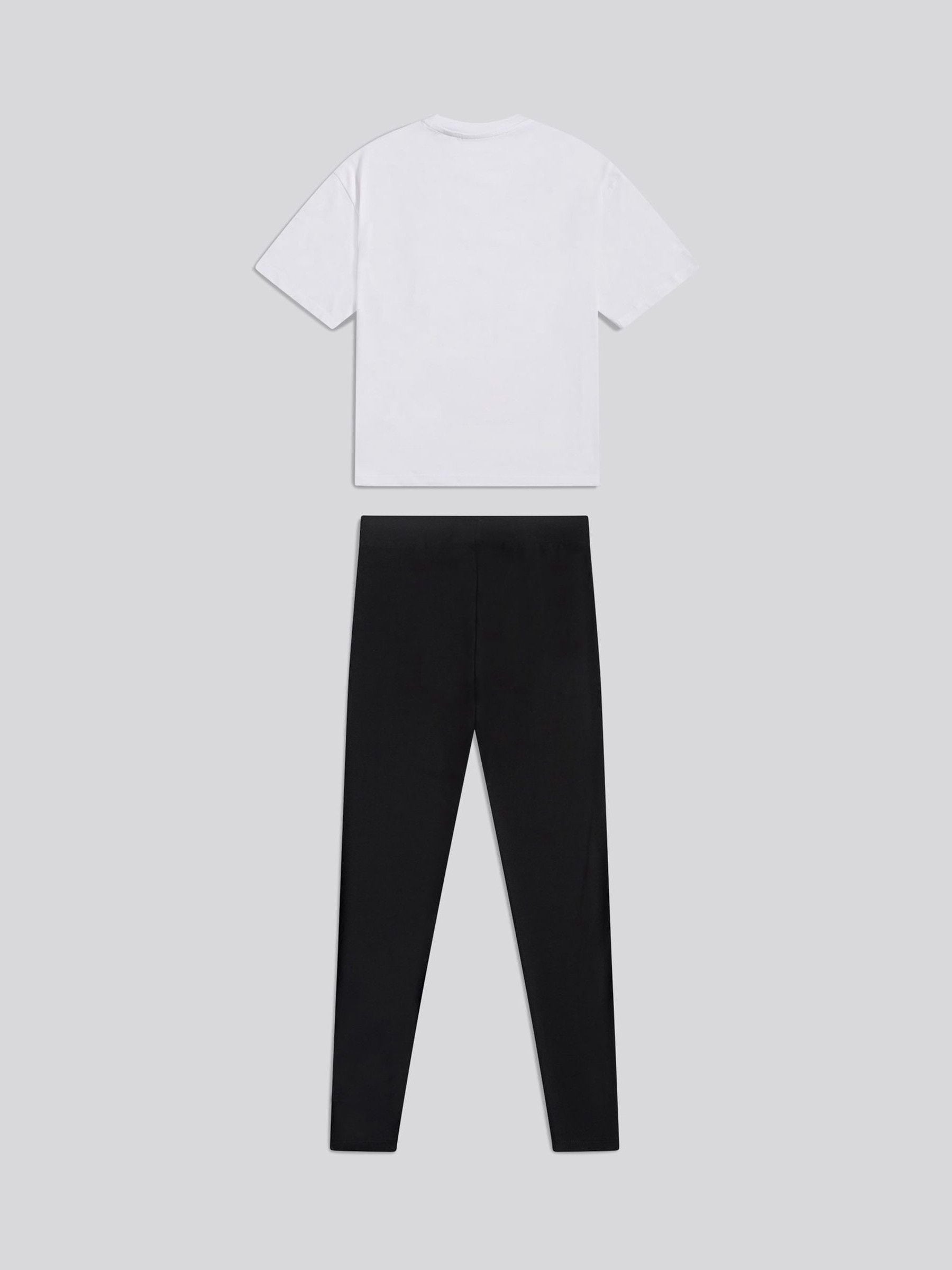 Dsiney Kidz - Juicy Couture White Diamante T-Shirt & Leggings Set image 2