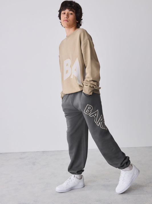Baker by Ted Baker Stone Oversized Sweatshirt and Joggers Set - image 1
