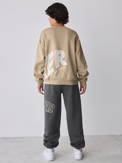 Baker by Ted Baker Stone Oversized Sweatshirt and Joggers Set - image 3