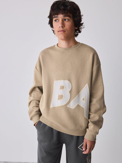 Baker by Ted Baker Stone Oversized Sweatshirt and Joggers Set - image 4