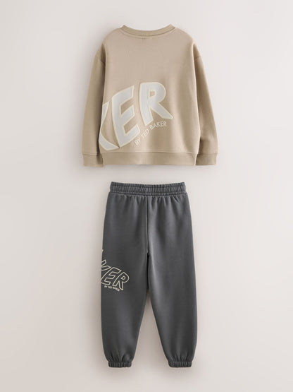 Baker by Ted Baker Stone Oversized Sweatshirt and Joggers Set - image 7