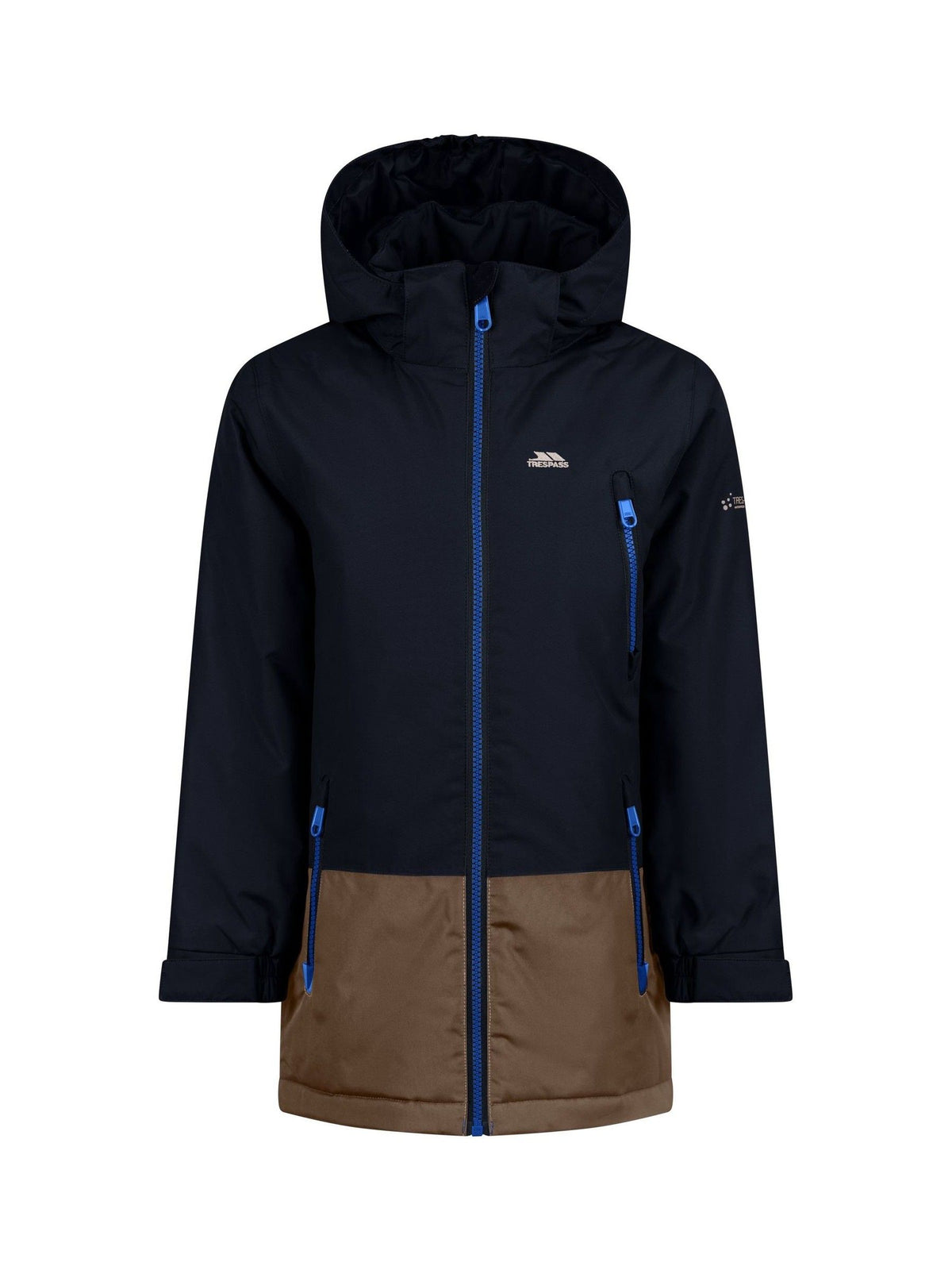 Dsiney Kidz - Trespass Blue Franzz Kids Waterproof Coat image 1